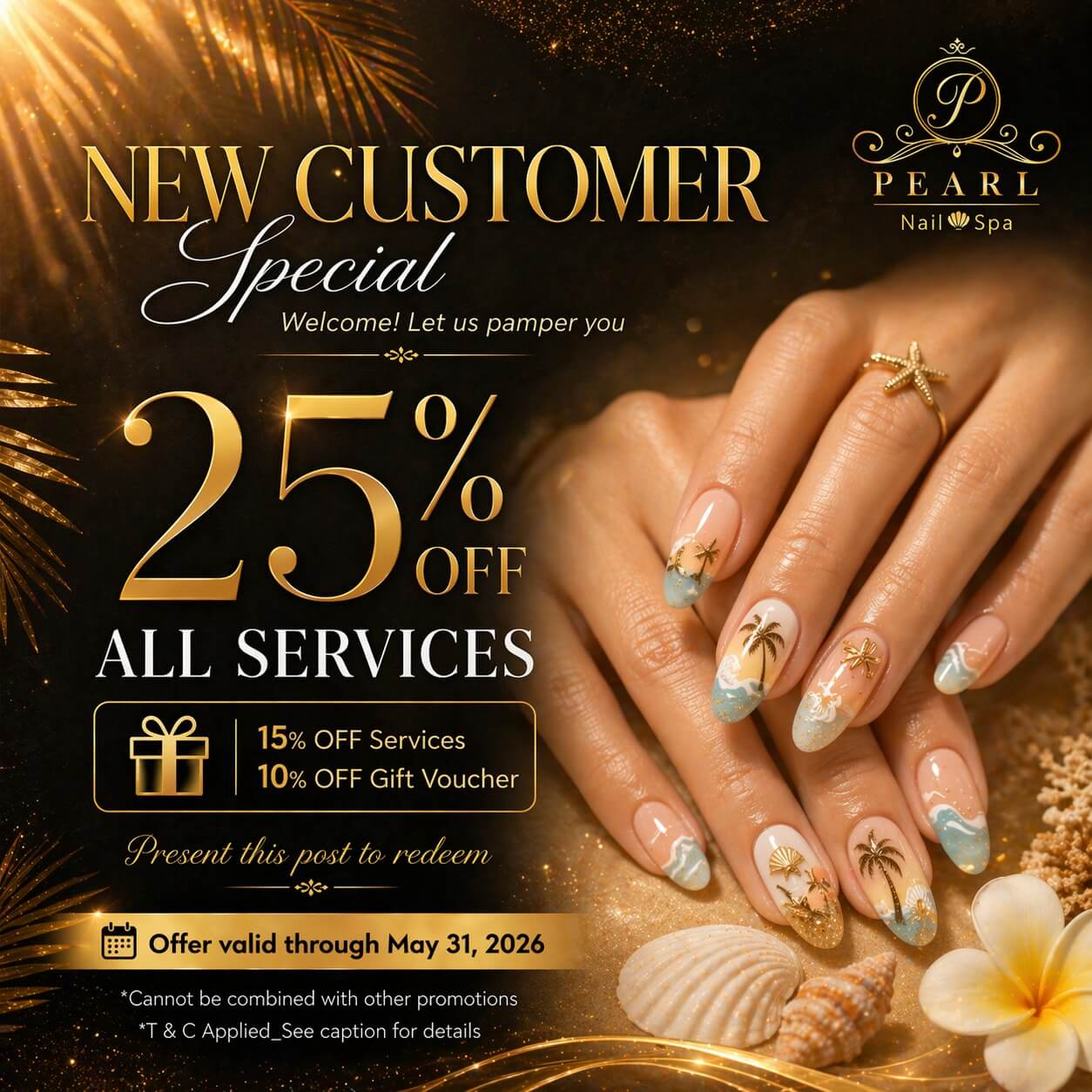💎 Pearl Nail Spa  - Promotion 💎